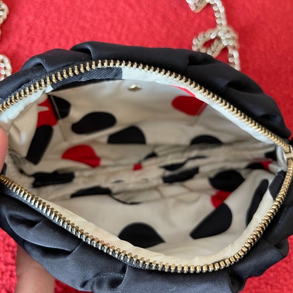 Kate Spade bubble purse. Chain strap. Black. - Picture 2 of 5